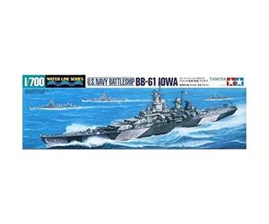 U.S Navy Battleship BB-61 Iowa - 1:700 Scale Ships - Tamiya