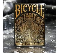 U.S.P.C.C. Bicycle Aureo Black Playing Cards