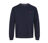 U.S. Polo ASSN. Eagle Men's Pure Cotton Sweatshirt Classic Dark Blue, Dark Sapphire, XL