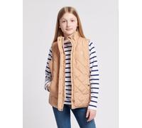 U.S. POLO ASSN. Girl's Lightweight Quilted Gilet in Taupe | Size: 12-13 Years U.S. POLO ASSN. Taupe 12-13 Years