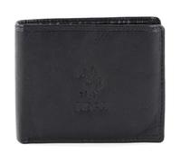U.S. POLO ASSN. Horizontal Wallet with Coin and Flap Blue