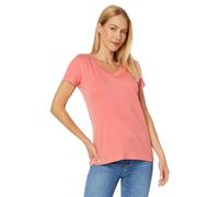U.S. Polo Assn. Juniors' Short-Sleeve V-Neck T-Shirt, Sugar Coral, M