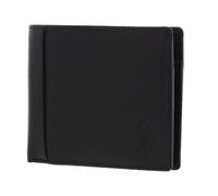 U.S. POLO ASSN. Leather Purse Carrick Horizontal Wallet with Coin Brown Dark Brown