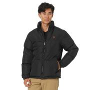 U.S. Polo Assn. Men's Big Channel Puffer, Black, XL