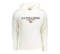 U.S. Polo Assn Mens Classic Fit Hoodiemodelclassic - Ivory Cotton - Size 2XL