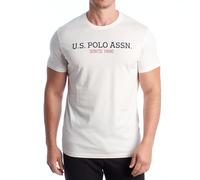 U.S. Polo Assn Mens Cotton Short Sleeve T-Shirt US42154022 - White - Size 2XL