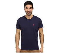 U.S. Polo Assn. Men's Crew Neck Small Pony T-Shirt, Classic Navy, Large