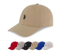 U.S. Polo Assn. Men's Mens Washed Twill Cotton Adjustable Baseball Hat with Pony Logo and Curved Brim Baseball Cap