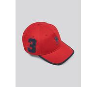 U.S. POLO ASSN. Men's Player 3 Baseball Cap in Red U.S. POLO ASSN. Red One Size