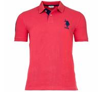 U.S. POLO ASSN. Men's Polo Shirt - Kory, Basic, Piquet, Logo, Application, Co...