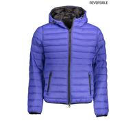 U.S. Polo Assn Mens Reversible Hooded Puffer Jacket Model Us16977 - Medium Blue - Size EU 54 (Mens)