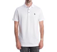 U.S. Polo Assn Mens Short Sleeve Shirt US41197065 - White - Size Small