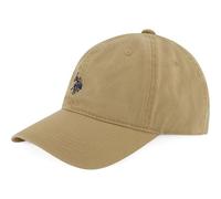 U.S. Polo Assn. Men's U.s Polo Assn. Cotton Adjustable Curved Brim With Embroidered Small Pony Logo Baseball Cap, Beige, One Size UK