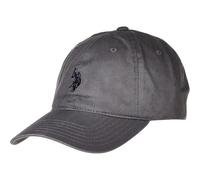 U.S. Polo Assn. Men's U.s Polo Assn. Cotton Adjustable Curved Brim With Embroidered Small Pony Logo Baseball Cap, Slate, One Size UK