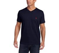 U.S. Polo Assn. Men's V-Neck Tee, Classic Navy, 1X