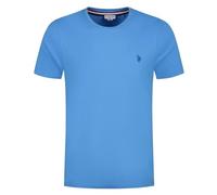 U.S. Polo Assn. mensCrew Neck Small Pony T-Shirt Short Sleeve T-Shirt - Blue - S