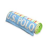 U.S. Polo Assn. Oversized (40” x 70”) Striped Nautical Design Beach Towel - Luxury Plush Cotton Hotel Quality for Bath, Pool - Kona Stripe