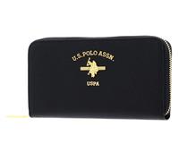U.S. Polo Assn. Purse Stanford Zip Around Wallet Black