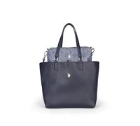 U.S.POLO ASSN. Shopper Bag Made of Polyurethane for Women, navy blue, One size