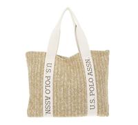 U.S. POLO ASSN. shopper bag shoulder bag Pool Party Shopping Bag Natural beige