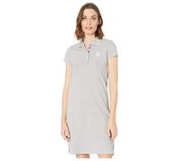 U.S. Polo Assn. Solid Polo Dress Heather Grey MD