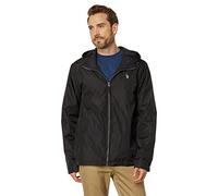 U.S. Polo Assn. Solid Windbreaker Black SM, Black
