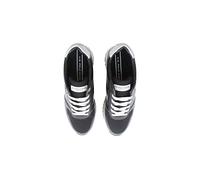 U.S. POLO ASSN. US Polo Assn Faux Leather Sneaker for Men (EU 44) Black