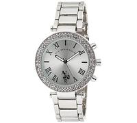 U.S. Polo Assn. Women's Quartz Silver-Toned Dress Watch (Model: USC40172)
