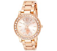 U.S. Polo Assn. Women's Quartz Watch with Alloy Strap, Gold, 16 (Model: USC40330AZ)