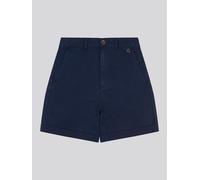 U.S. POLO ASSN. Women's Turn Up Chino Short in Navy | Size: Medium U.S. POLO ASSN. Navy M