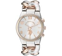 U.S. Polo Assn. Women's USC40176 Analog Display Analog Quartz Two Tone Watch