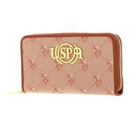 U.S. POLO ASSN. Zip Wallet Tan