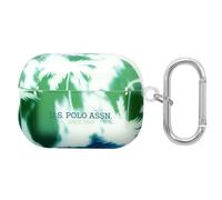 U.S Polo Case for Pods Pro Palm Anti-choc, Green