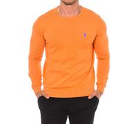 Round Neck Long Sleeve Jersey - male - U.S. Polo Assn. - Round-neck Knitwear - Orange - L - Knitwear L