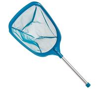 U.S. Pool Supply Professional Spa, Hot Tub, Pool Hand Leaf Skimmer Net with 12" Aluminum Pole - Deep Ultra Fine Mesh Netting Bag Basket, Clean the Finest Debris - Pond Small Kid Kiddie Inflatable Pool