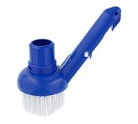 U.S. Pool Supply Swimming Pool Corner Vacuum Brush with Adjustable Vac Ring - Connects to Standard 1-1/2" Vacuum Hose and 1-1/4" Poles - Clean Corners, Steps, Stairs, Spa Jets - Safe for Vinyl Liners