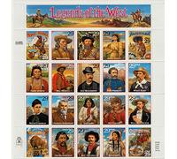 U.S Postal Service Legends of West Scott # 2869 20 x 29 Cent US Stamps