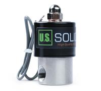 U.S. Solid 1/4" Stainless Steel Electric Solenoid Valve 24V DC Normally Closed Air Water Fuel VITON G Thread