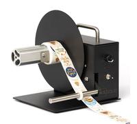 U.S. Solid Automatic Label Rewinder, 1.5"/3" Core Holder, Wide 105 mm, Roll Diameter 180 mm, Bidirectional Rewinding