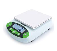 U.S. Solid Digital Lab Scale Electronic Precision Balance 0.1 g, 150x180 mm SS Rectangular Weighing Pan (15kg)