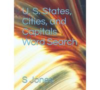 U. S. States, Cities, and Capitals Word Search