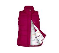 U.S Trading Champion Ladies Country Estate Vermont Padded Quilted Winter Coat Gilet Jacket (UK, Numeric, 20, Regular, Regular, Rose Red)