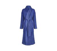 U.S Trading Champion Ladies Fleece Bathrobe, Women's Dressing Gown, Supersoft Warm Night Gown, Blue Robe (UK, Numeric, 20, 22, Regular, Regular, Blue)
