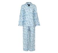 U.S Trading Champion Ladies lightweight cosy pyjamas | Womens loungewear sets pjs | Nightwear Sleepwear for women (UK, Numeric, 14, Regular, Regular, Blue)