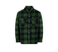U.S Trading Champion Mens Kinross Fleece Padded Lumberjack Style Shirt (UK, Alpha, M, Regular, Regular, Green)