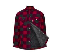 U.S Trading Champion Mens Kinross Fleece Padded Lumberjack Style Shirt (UK, Alpha, XXL, Regular, Regular, Red)