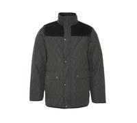 U.S Trading Champion Mens Lewis Country Estate Quilted Fleece Coat (UK, Alpha, XL, Regular, Regular, Black)