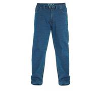 U.S Trading Duke Bailey and Balfour Kingsize Relaxed Comfort Fit Stretch Jeans with Elasticated Waist (UK, Waist & Inseam, 44, 33, Bailey Blue)
