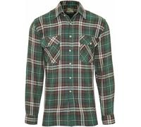 U.S Trading Mens Champion Country Casual Style Long Sleeve Shirts (UK, Alpha, L, Kempton Olive)