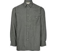 U.S Trading Mens Champion Warm Country Fleece Lined Padded Check Long Sleeve Winter Shirt (UK, Alpha, S, Regular, Regular, Milton Green)